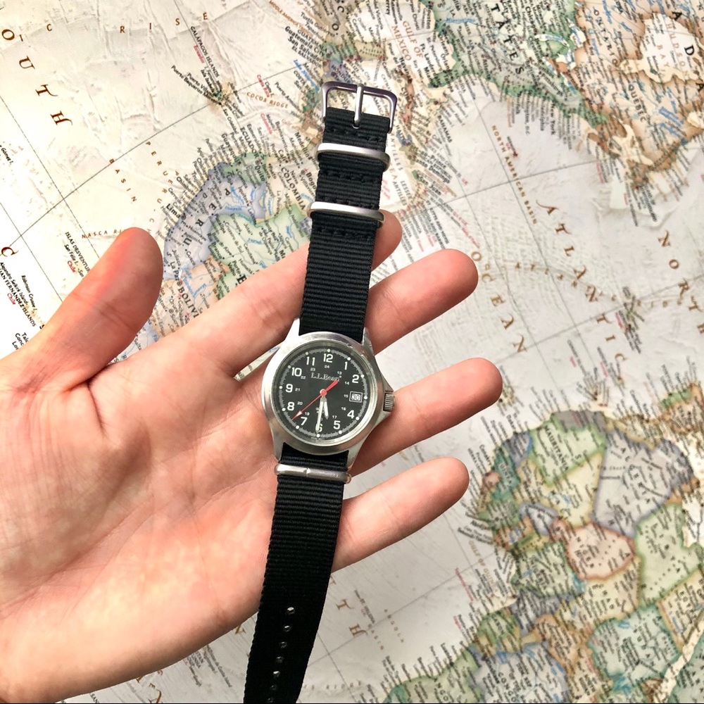 L.L. Bean Men's Field Watch Swiss Movement Ronda